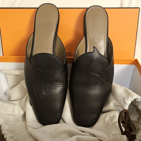 Hermes Tangeria Mules - Picture 1 of 4